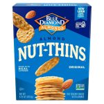 Blue Diamond Almonds, Gluten Free Almond Flavored Nut-Thins Snack Crackers,  4.25 oz. Box