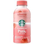 Starbucks Pink Drink, Strawberry Acai With Coconut Milk, 14Oz Bottle - Pack of 2