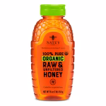 Nate's Organic Honey: 100% Pure, Raw and Unfiltered Honey - 16 fl oz Bottle